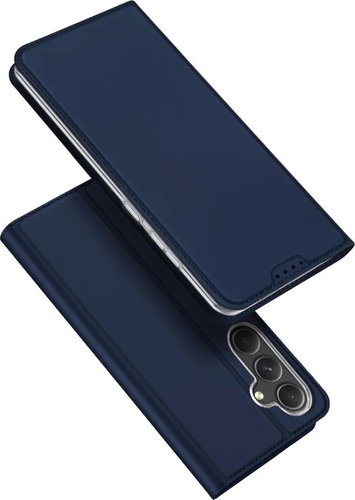 DUX DUCIS Skin Pro flip leather case for Samsung Galaxy S23 FE Blue - Phone Case - Main image