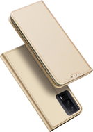 DUX DUCIS Skin Pro flipové kožené pouzdro pro Xiaomi Poco F5 Pro Gold - Phone Case