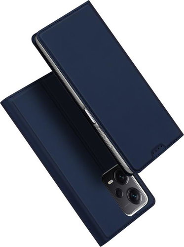 DUX DUCIS Skin Pro flipové kožené pouzdro pro Xiaomi Redmi Note 12 Pro+ 5G Blue - Phone Case - Main image