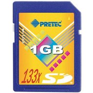 PRETEC Secure Digital 1GB Cheetah 133x - Memory Card