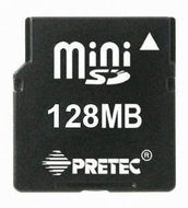 PRETEC Mini Secure Digital 128MB - Memory Card