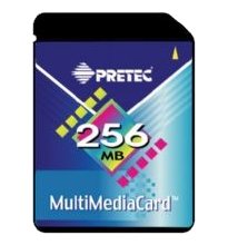 PRETEC MMC MultiMedia Card 256MB - Memory Card - Main image