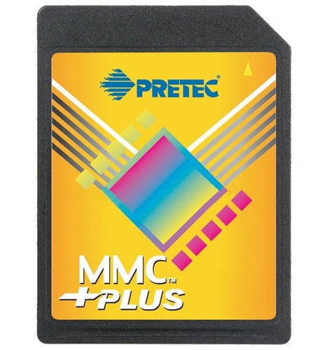 PRETEC MMC MultiMedia Plus Card 256MB 150x - Memory Card - Main image