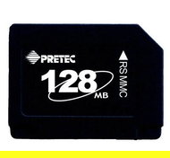 PRETEC Reduced Size MMC MultiMedia Card 128MB - Memory Card