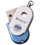 PRETEC FlashDrive iDisk Tiny Luxury 256MB USB2.0 - Flash Drive