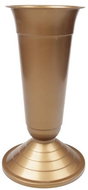 4DAVE náhrobní váza zlatá 32cm - Vase