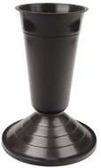 4DAVE náhrobní váza černá 25cm - Vase