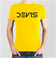 DEV1S Unisex T-shirt Yellow Size M - T-Shirt