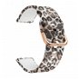 Drakero Silikonový řemínek leopard 20 mm - Řemínek