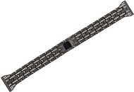 Drakero Kovový řemínek Spark černý 20 mm - Watch Strap