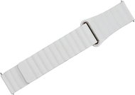 Drakero Kožený řemínek Elegance bílý 22 mm - Watch Strap