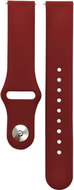 Drakero Silicone Pro 18mm Quick Release Burgundy - Watch Strap