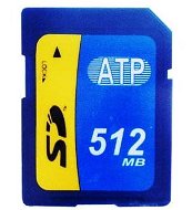 ATP Secure Digital 512MB Super High Speed 60x - odolná proti vodě, prachu, extrémním teplotám - Paměťová karta