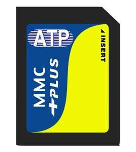 ATP MMCplus MultiMedia Plus Card 1GB 200x - odolná proti vodě, prachu, extrémním teplotám - Memory Card - Main image