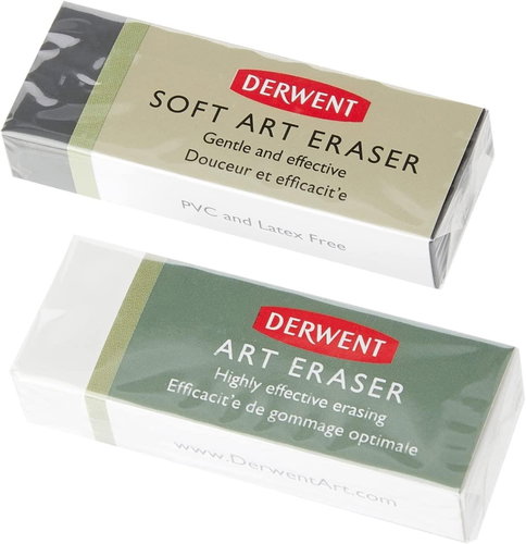 DERWENT Dual Eraser Pack - 2er-Pack - Gummi - Hauptbild