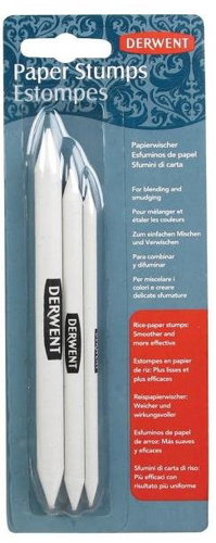 DERWENT Paper Stump Blister, set of 3 paper rubbers - Art Supplies - Main image