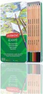 DERWENT Academy Watercolour Pencils Tin v plechovej škatuľke, šesťhranné, 12 farieb - Pastelky