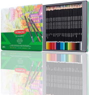 DERWENT Academy Colour Pencil Tin Buntstifte in Blechdose - rund - 24 Farben - Buntstifte