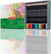 DERWENT Academy Colour Pencil Tin Buntstifte in Blechdose - rund - 24 Farben - Buntstifte