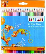 DERWENT Lakeland ColourThin, šesťhranné, 24 farieb - Pastelky