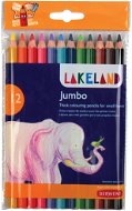 DERWENT Lakeland Jumbo Colouring Buntstifte - sechseckig - 12 Farben - Buntstifte