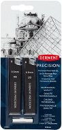 DERWENT Precision Mechanical Pencil Refill Set 0.5 mm HB and 2B, 30 inks in pack + 3 erasers - Graphite pencil refill
