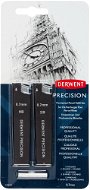 DERWENT Precision Mechanical Pencil Refill Set 0.7 mm HB and 2B, 30 inks in pack + 3 erasers - Graphite pencil refill