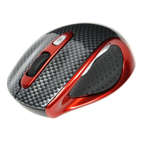 Prestigio Racer PJMSL1W carbon-red - Mouse - Main image