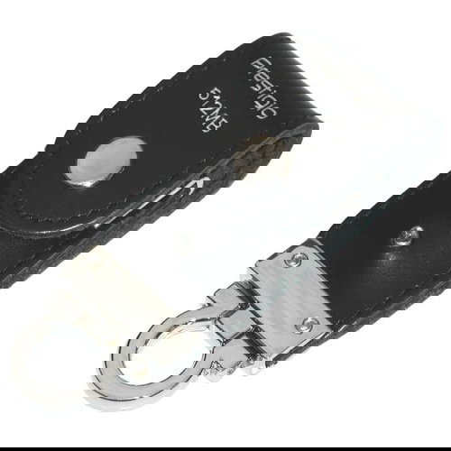 PRESTIGIO FlashDrive Leather Luxury 512MB USB2.0 - černá kůže - Flash Drive - Fő fotó