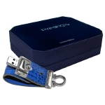 Flashdisk PRESTIGIO FlashDrive Leather Luxury - Flash Drive