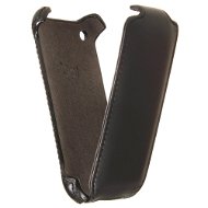 PRESTIGIO iPhone 3G Leather Case black Plane leather - Leather Case