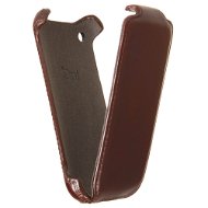 PRESTIGIO iPhone 3G Leather Case coffee Plane leather - Leather Case