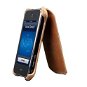 PRESTIGIO iPhone 3G Leather Case khaki Nubuck leather - Leather Case