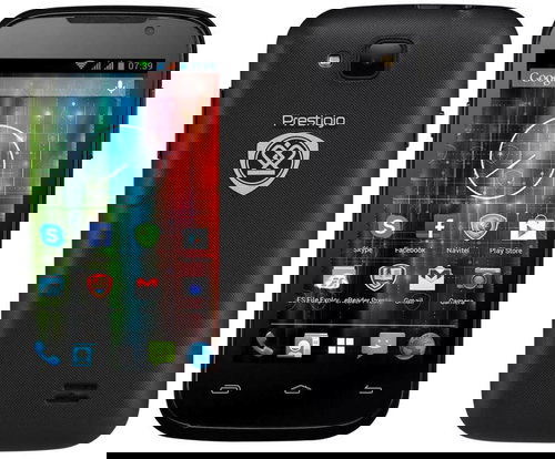 Prestigio MultiPhone 3400 DUO black Main image Prestigio MultiPhone 3400 DUO black - Mobile Phone - Main image