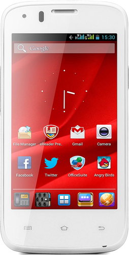 Prestigio MultiPhone 4055 DUO White - Mobile Phone - Main image