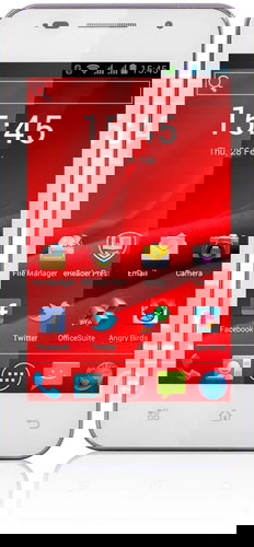 Prestigio MultiPhone 4322 DUO White - Mobile Phone - Main image