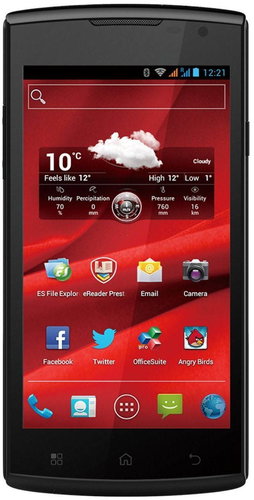 Prestigio MultiPhone 4500 DUO Black - Handy - Hauptbild
