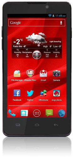 Prestigio MultiPhone 4505 DUO Black - Handy - Hauptbild