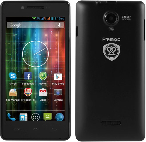 Prestigio MultiPhone 5451 DUO schwarz - Handy - Hauptbild
