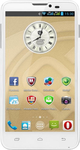 Prestigio MultiPhone 5307 DUO weiß Hauptbild Prestigio MultiPhone 5307 DUO weiß - Handy - Hauptbild