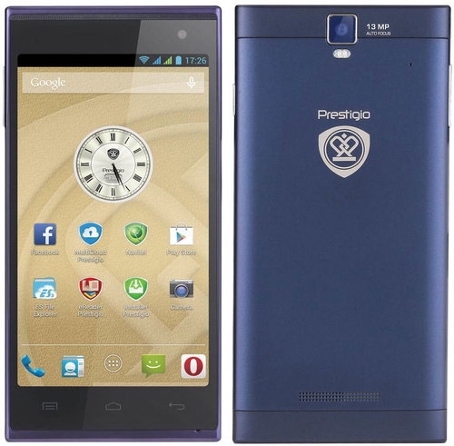 Prestigio MultiPhone 5505 DUO blau - Handy - Hauptbild