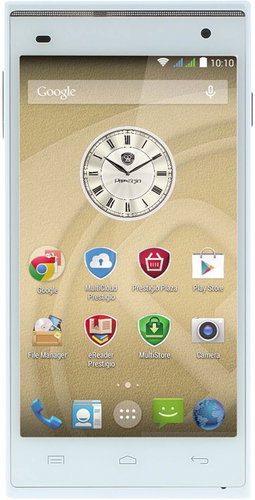 Prestigio MultiPhone 5505 DUO white  - Mobile Phone - Main image