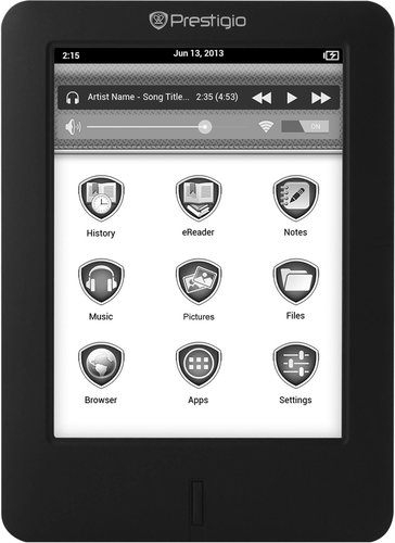  Prestigio MultiReader PER5364BC  - E-Book Reader - Main image