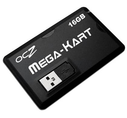 Přenosná paměť flashdisk OCZ Mega-Kart 16GB  - Flash Drive - Main image