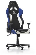 DXRACER RACING PLAYSTATION R90-INW Black and white-blue - Gaming Chair