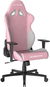DXRACER GLADIATOR růžovo-bílá, látková - Herní židle