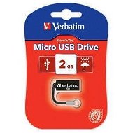 Verbatim Store 'n' Go Micro 2GB black - Flash Drive