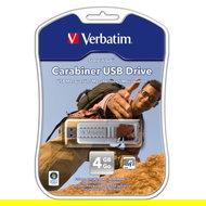 Verbatim Store 'n' Go Carabiner 4GB - Flash Drive
