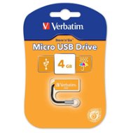 Verbatim Store 'n' Go Micro 4GB volcanic orange - Flash Drive