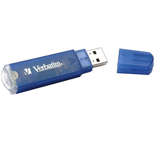 Verbatim Store 'n' Go Professional Blue FlashDrive 90x 512MB USB2.0 - Flash Drive - Fő fotó